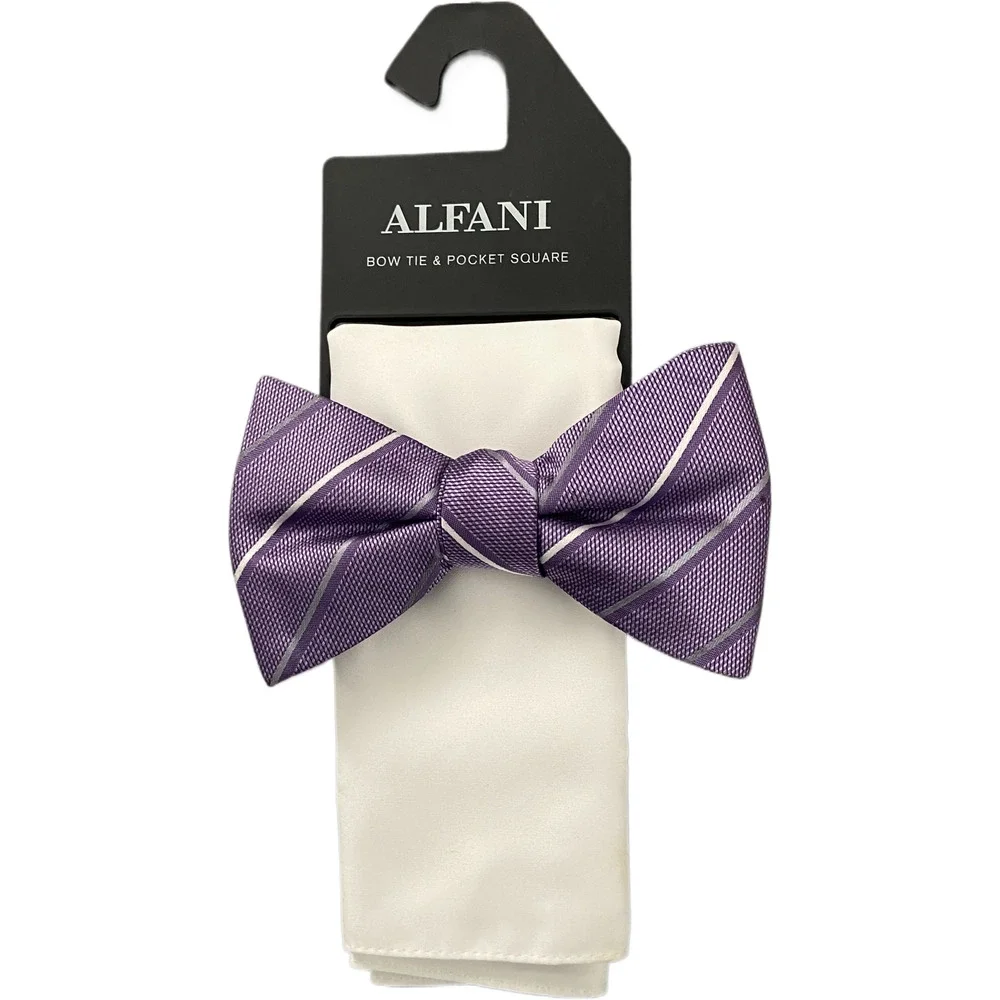 Alfani Bow Tie & Pocket Square Combos - Lot of 5 Men's One Size Multicolor NEW